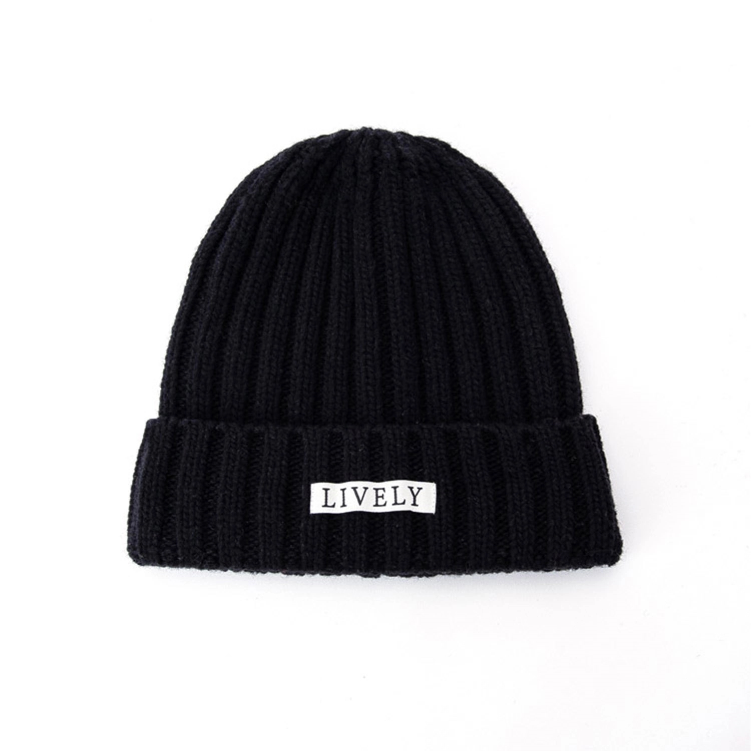 Patch Winter Knit Beanie 4