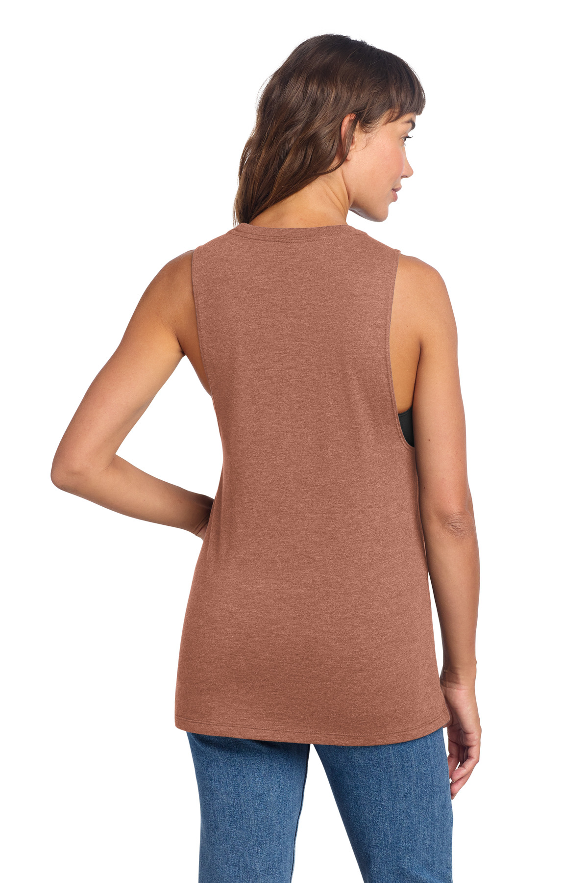 District Women's Perfect Tri Muscle Tank DT153 49