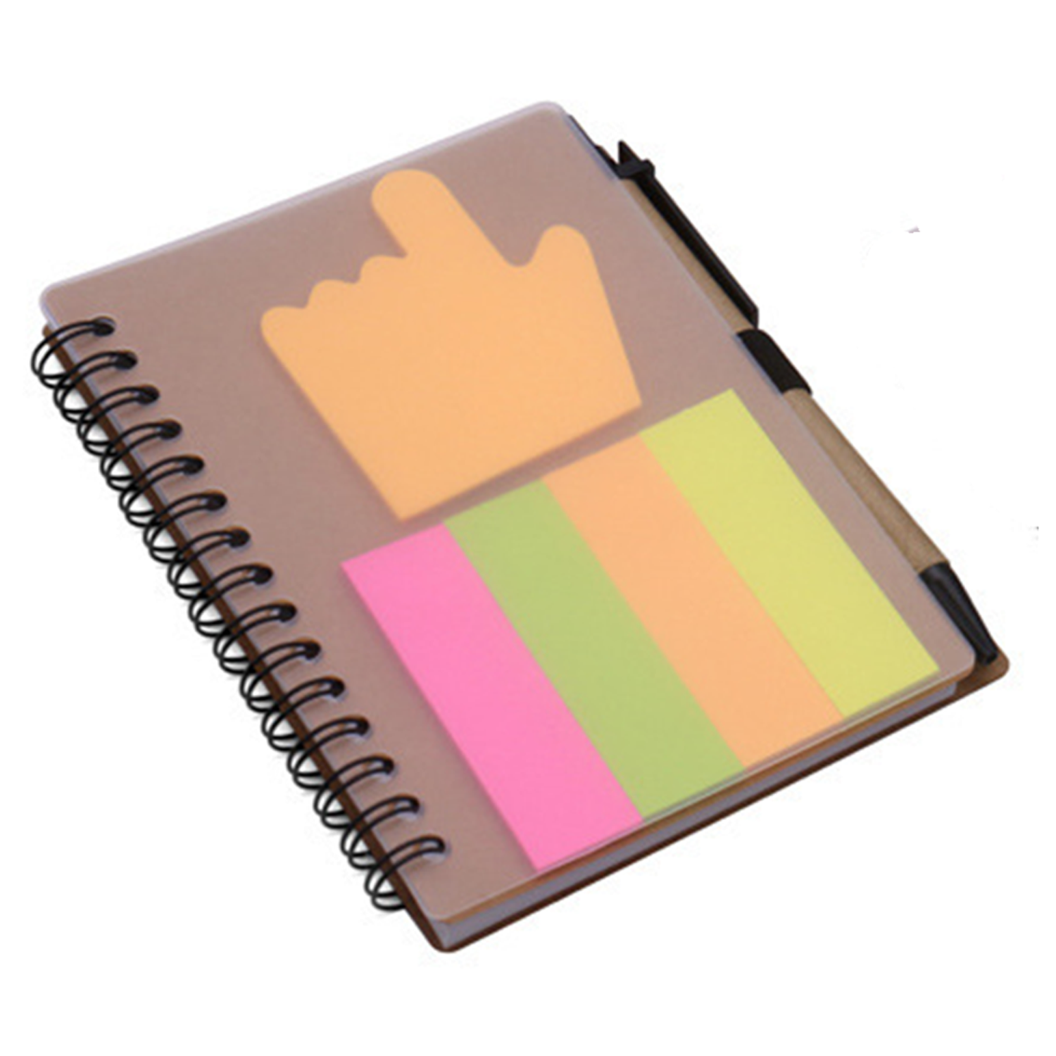 Notebook W/ Sticky Notes 3