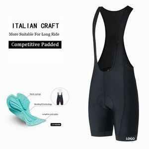 Mens 3D Padded Cycling Bike Bib Shorts 2
