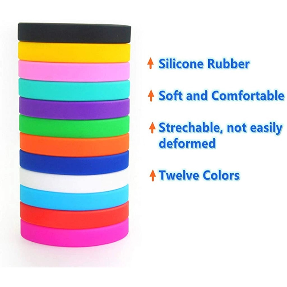 Custom Wristband for Kids/Adults Rubber Bracelets 3