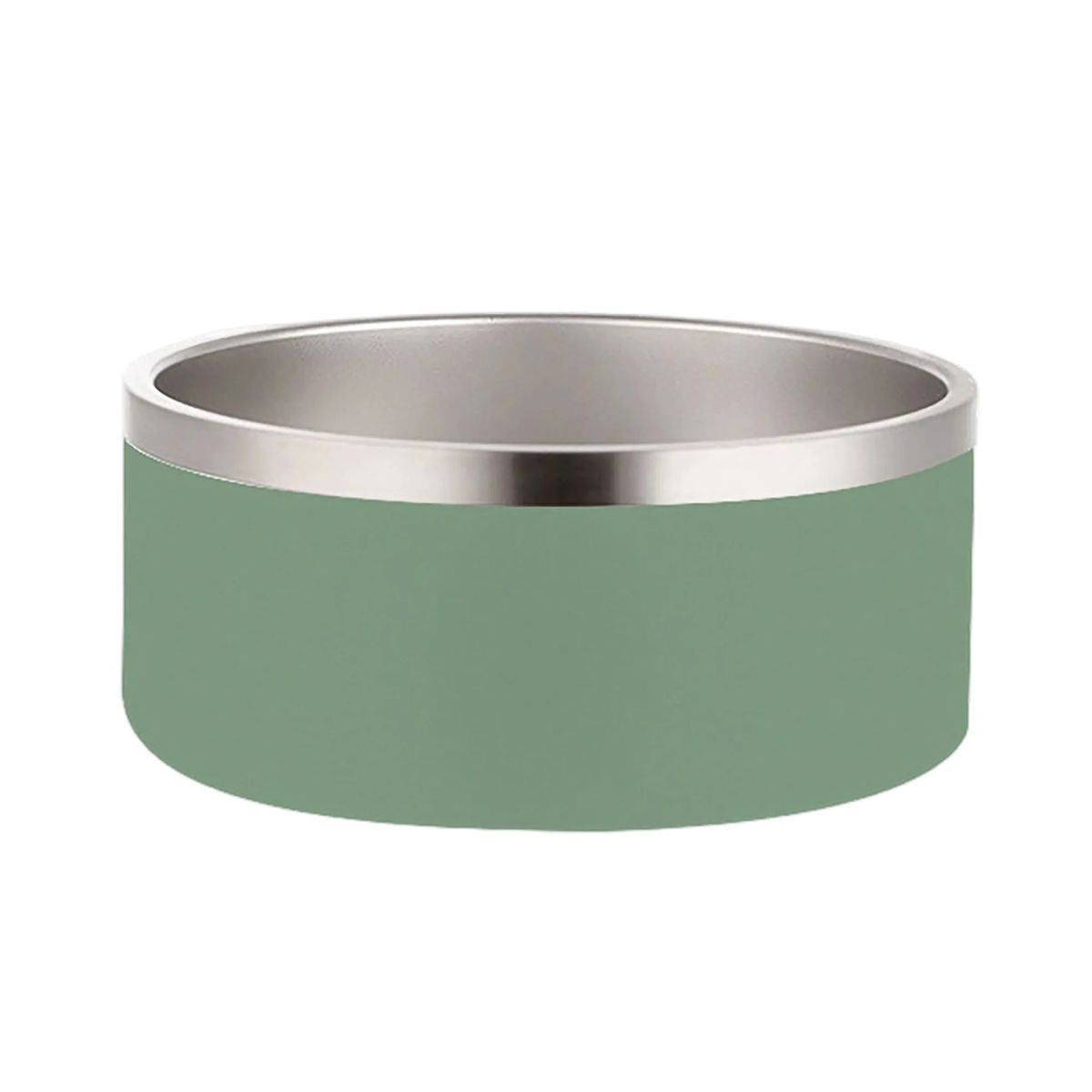 7 Inch Pet Bowl with Polished Finish 4