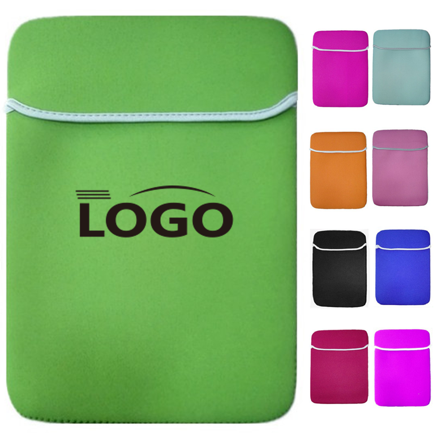 Custom Neoprene Laptop Sleeve, Water-Resistant 2