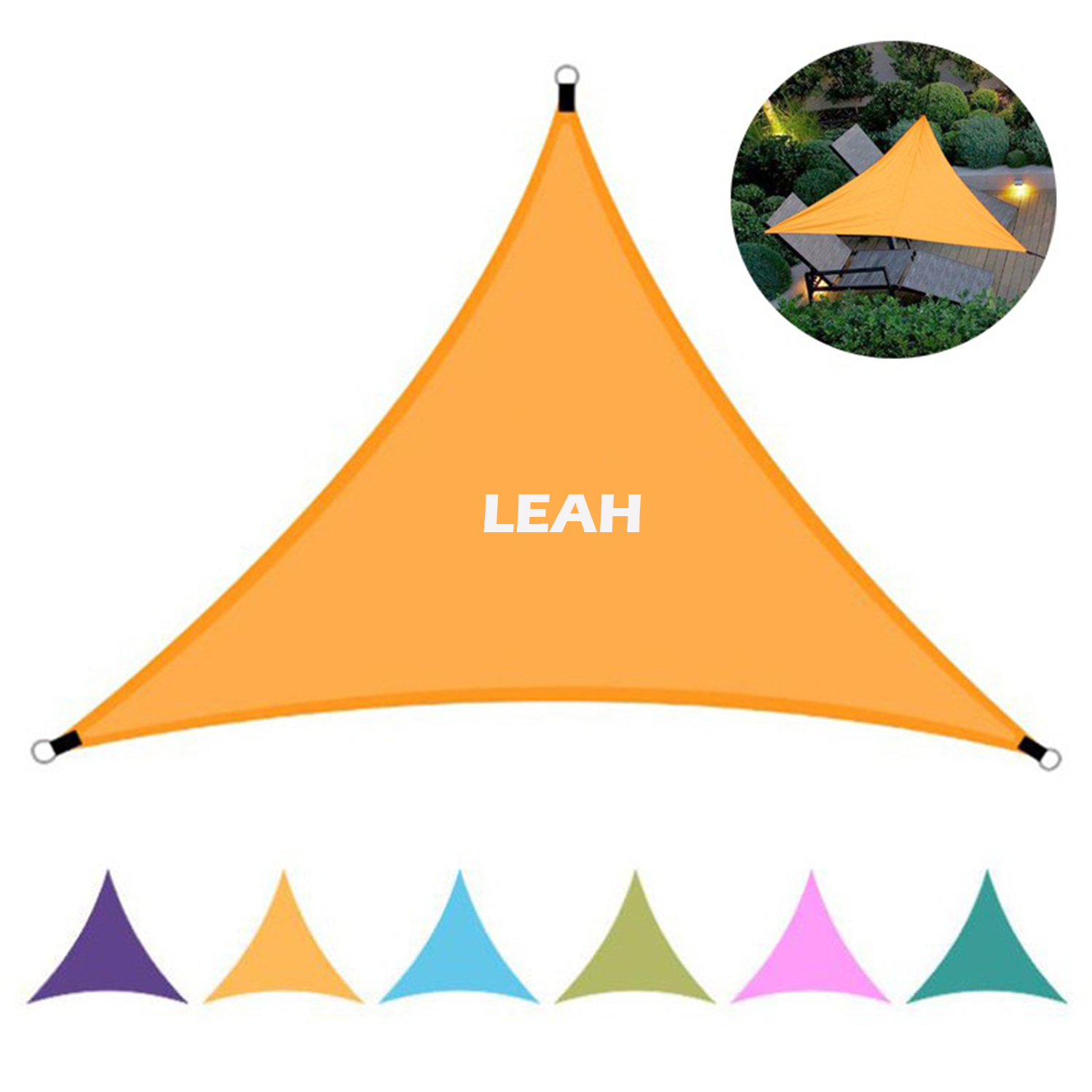 118 Inch Sunshade Triangle Tarp 2
