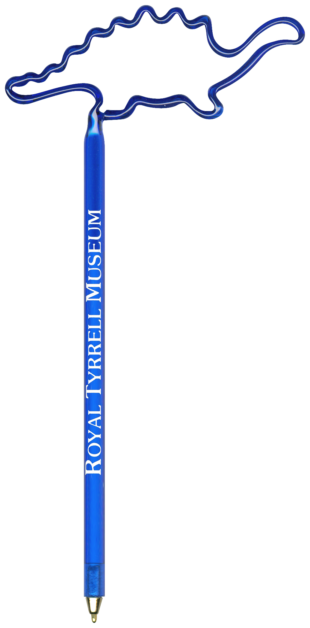 Dinosaur Stegosaurus Inkbend Standard, Bent Pen