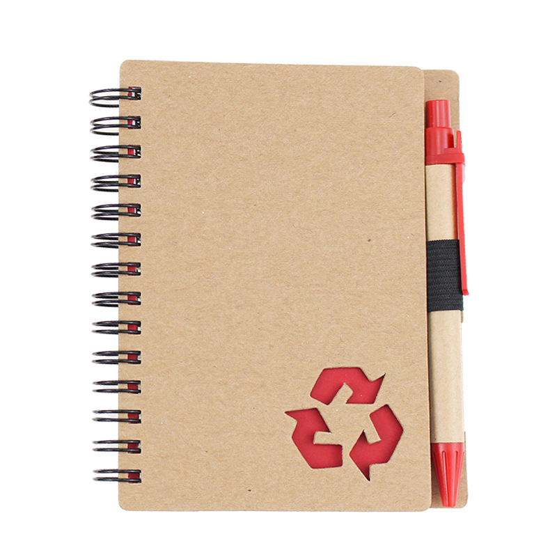 Spiral Notebook W/ Pen(4 1/4"x 5 1/8") 6