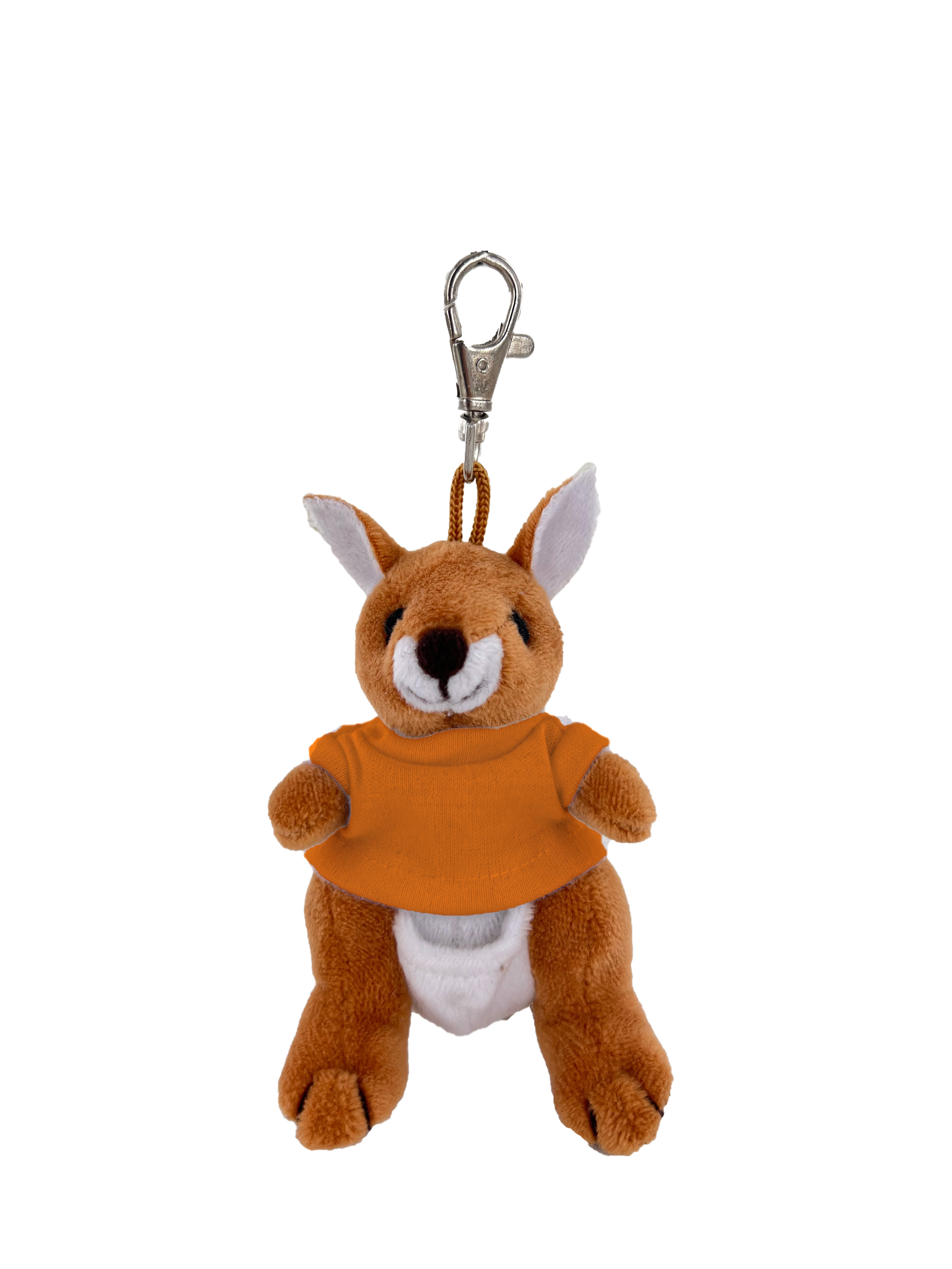 Soft Plush Kangaroo 4" Keychain 1