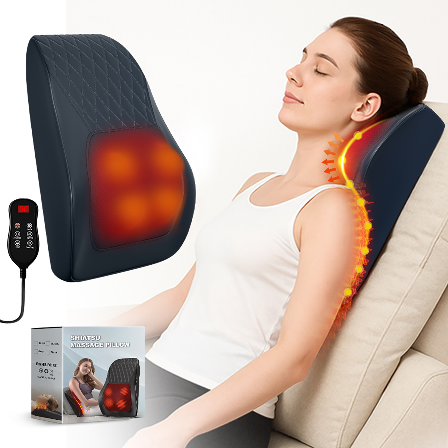 Heated Neck Back Massager 6