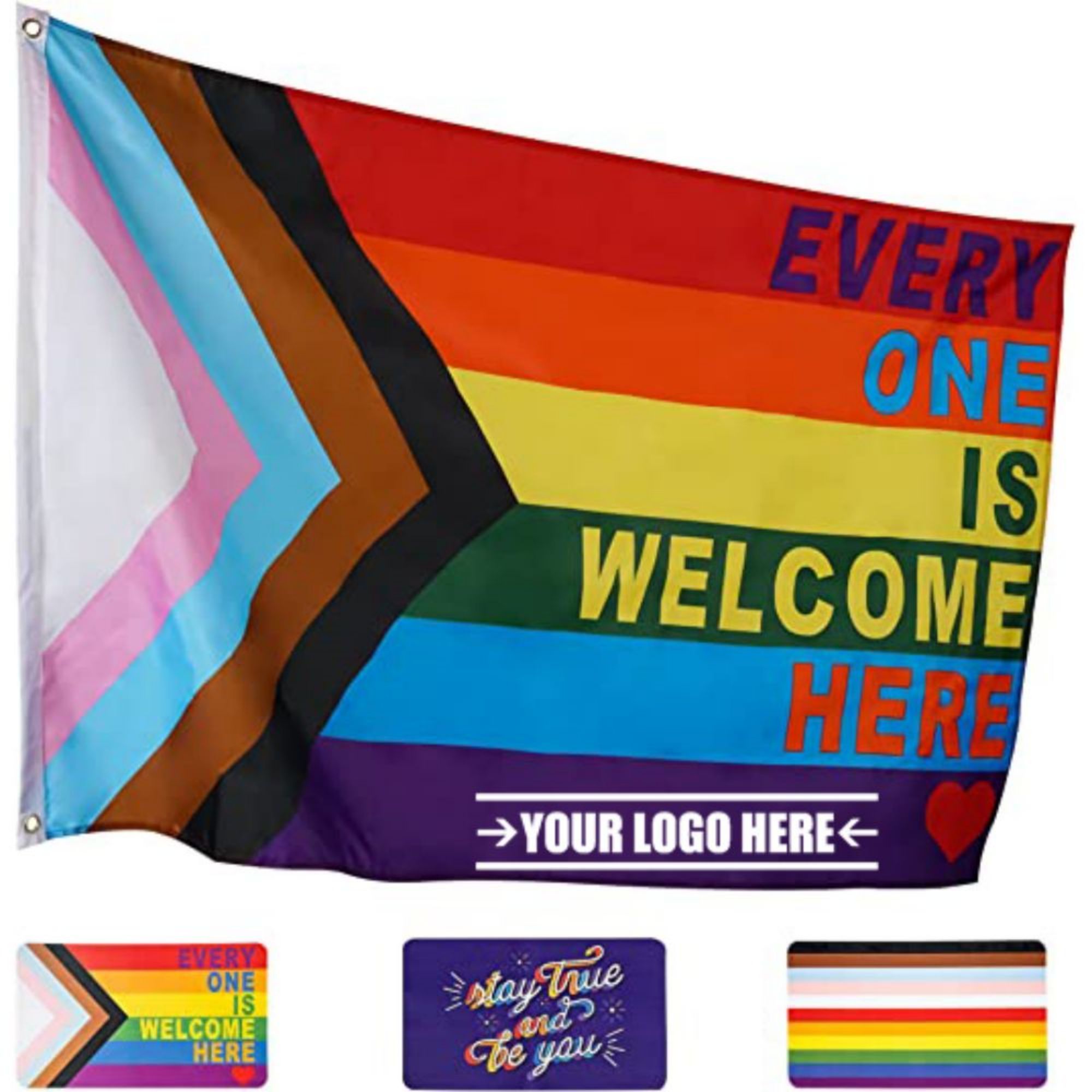 Progress LGBT Pride Flag 1