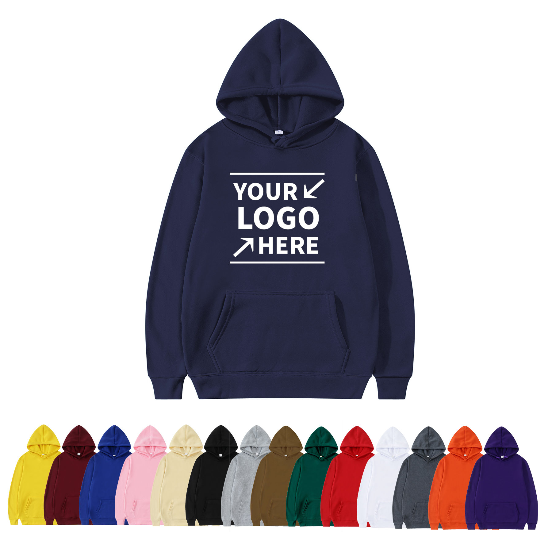 Unisex Hooded Sweatshirt With Pocket 2