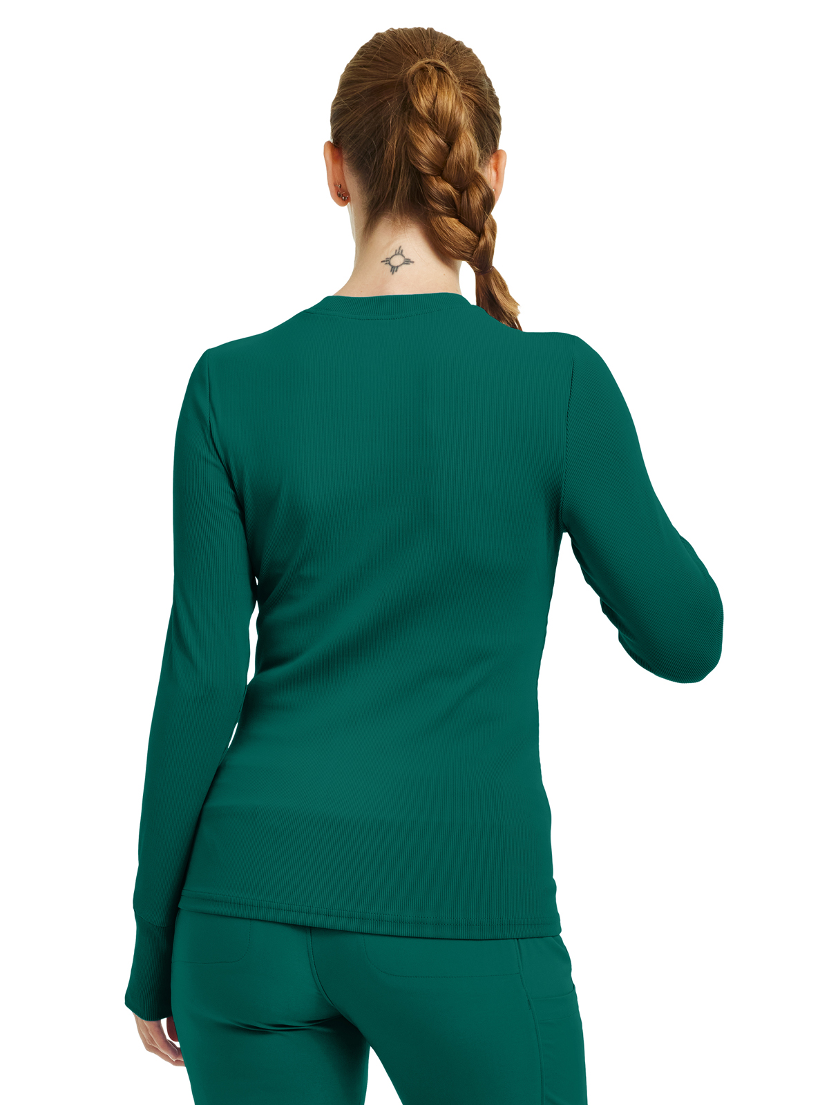 Landau - Forward - Women's One-Pocket Long-Sleeve Crew Neck Underscrub Tee 12