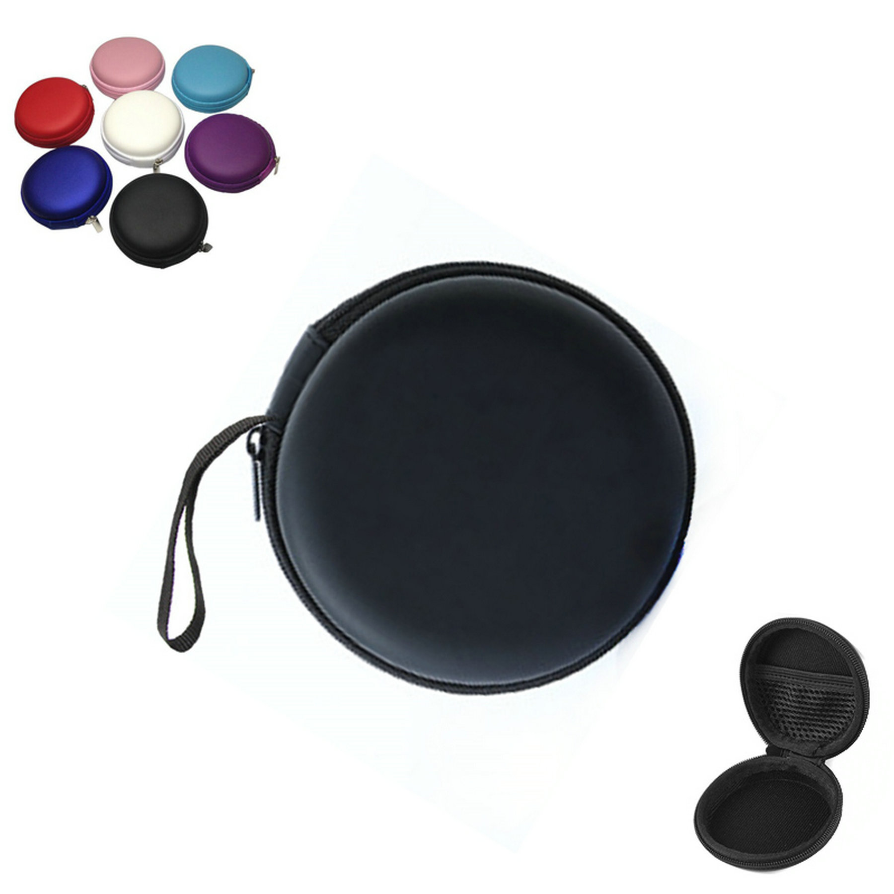 Round Earphone Case and Storage 1