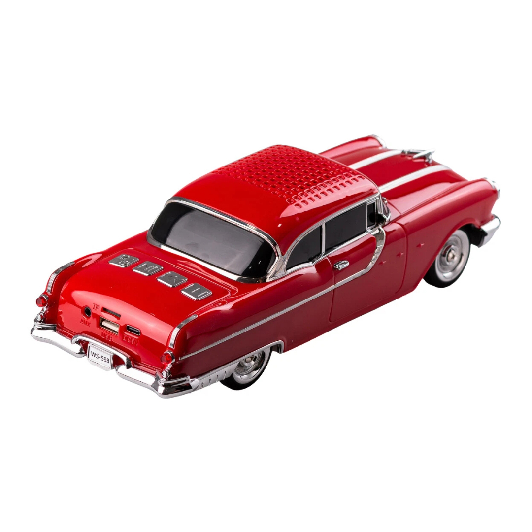 SonicWave Drive Vintage Car Bluetooth Speaker 7