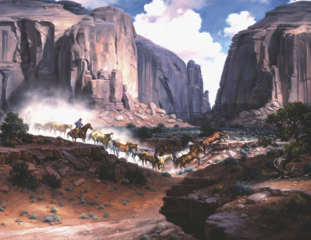 Good Value™ Western Frontier - Spiral Calendar 32