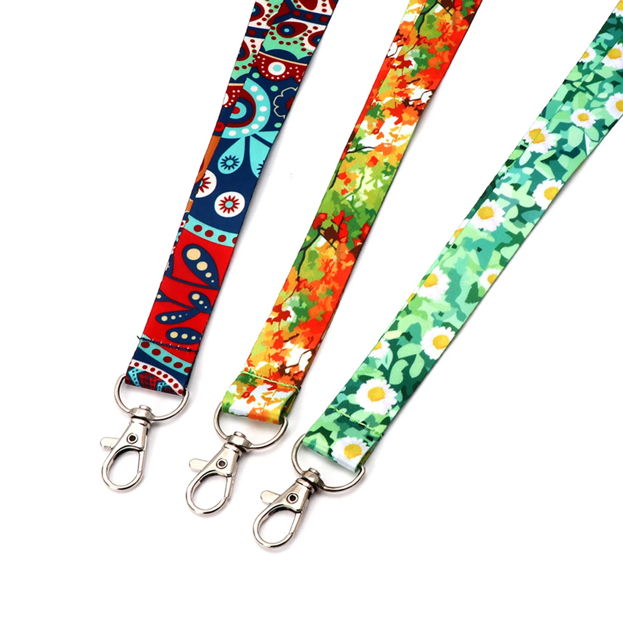 Full Color Polyester Work Permit Lanyard 2