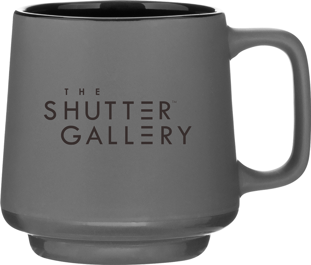 12 oz windsor mug matte gray
