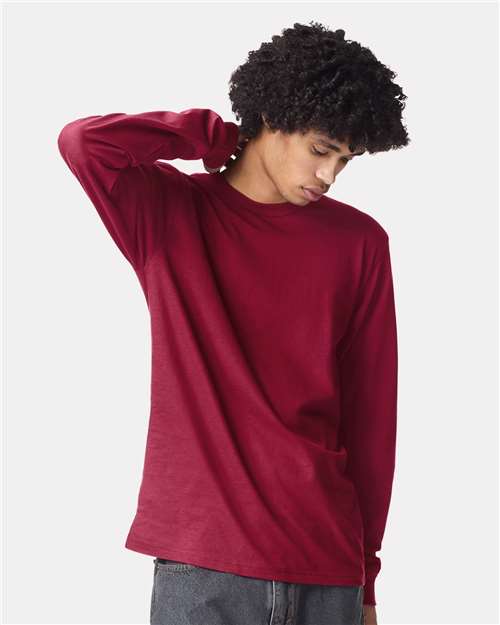 Unisex Fine Jersey Long Sleeve Tee - 2007 93