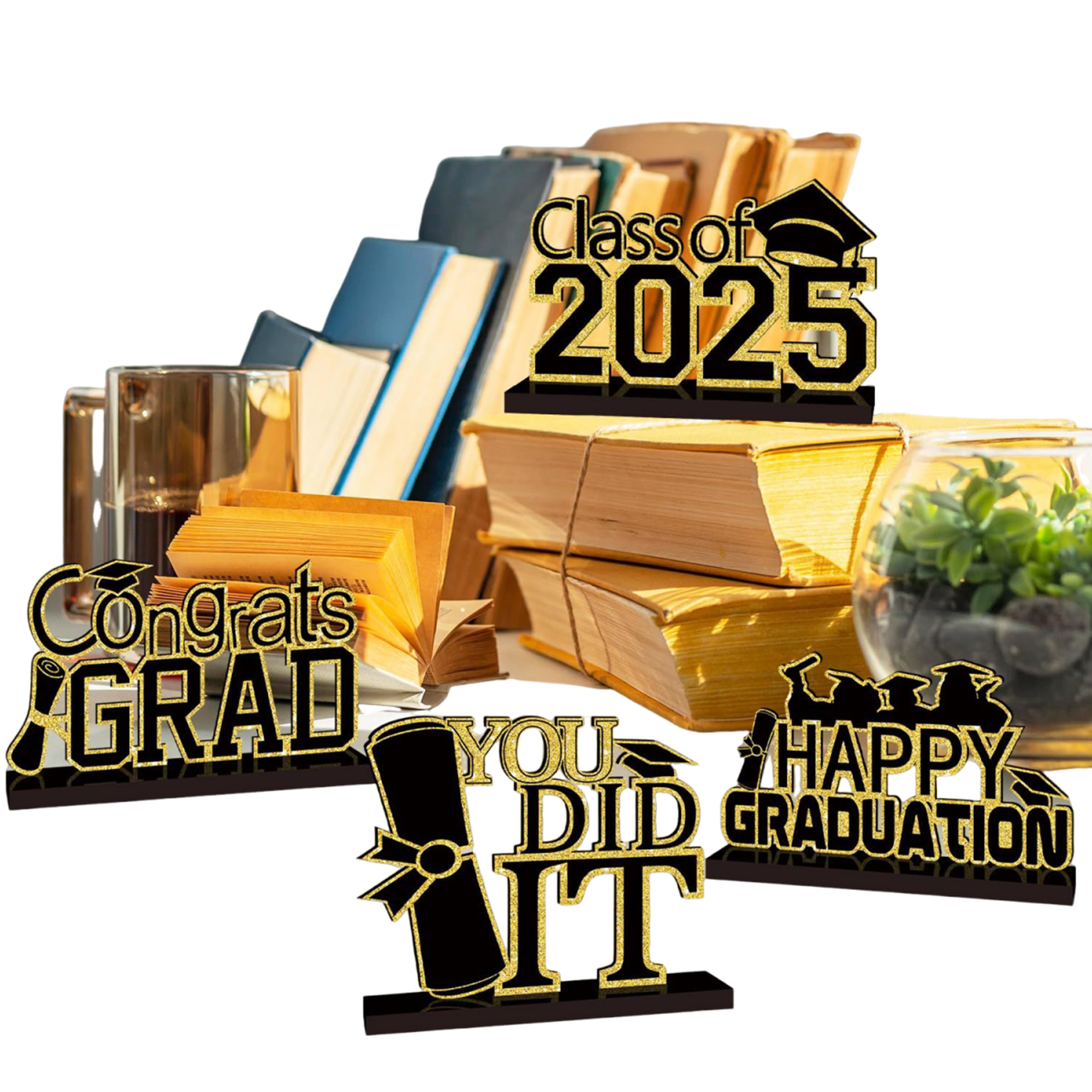 Wooden Graduation Desk Sign 2