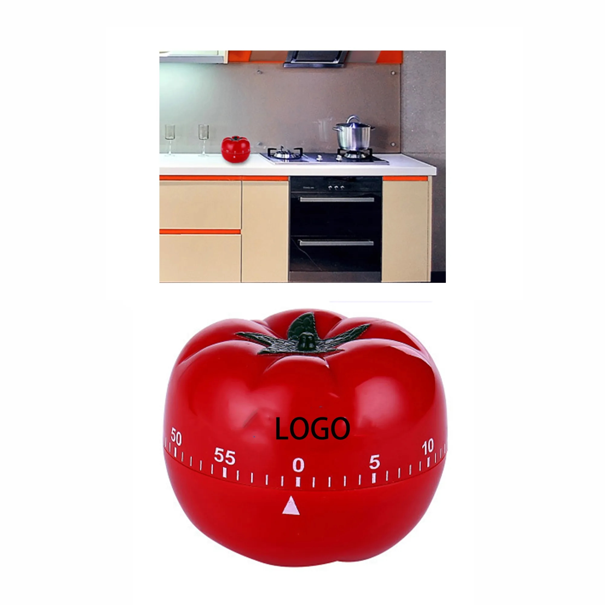 Mechanical Tomato Kitchen Timer 3