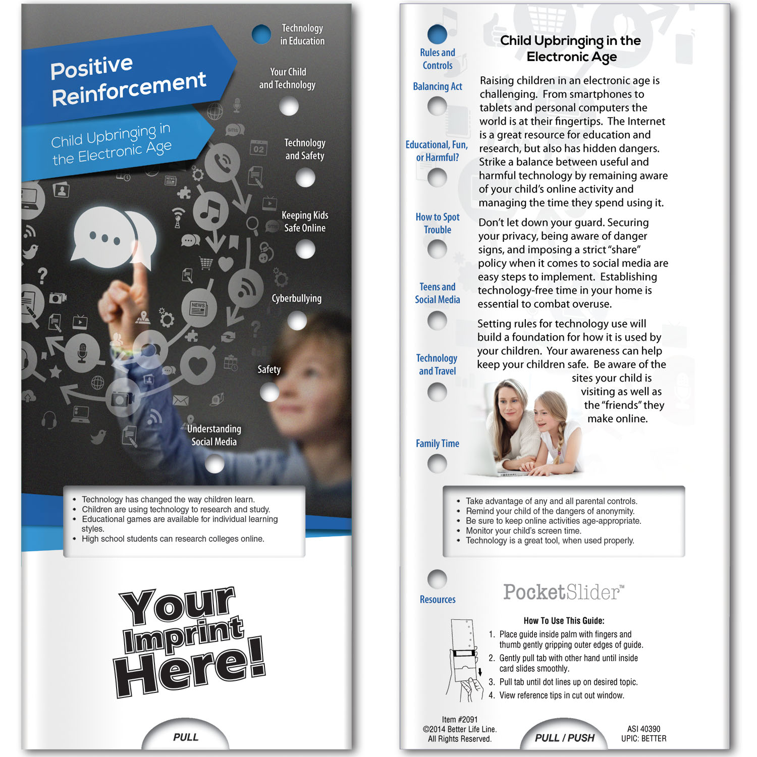 Pocket Slider - Positive Reinforcements: Child Upbringing in the Electronic Age 2