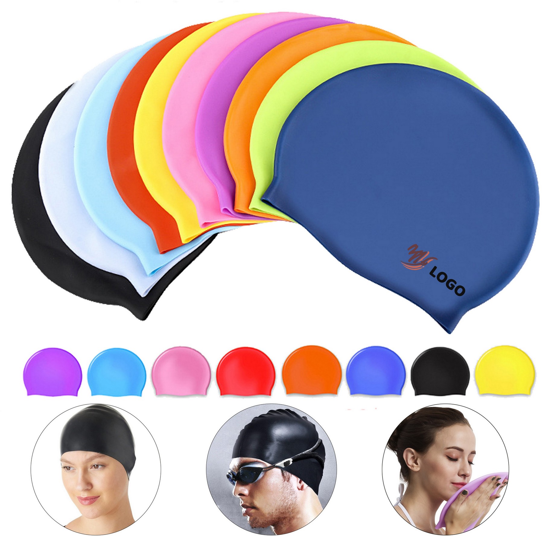 Silicone Swim Cap