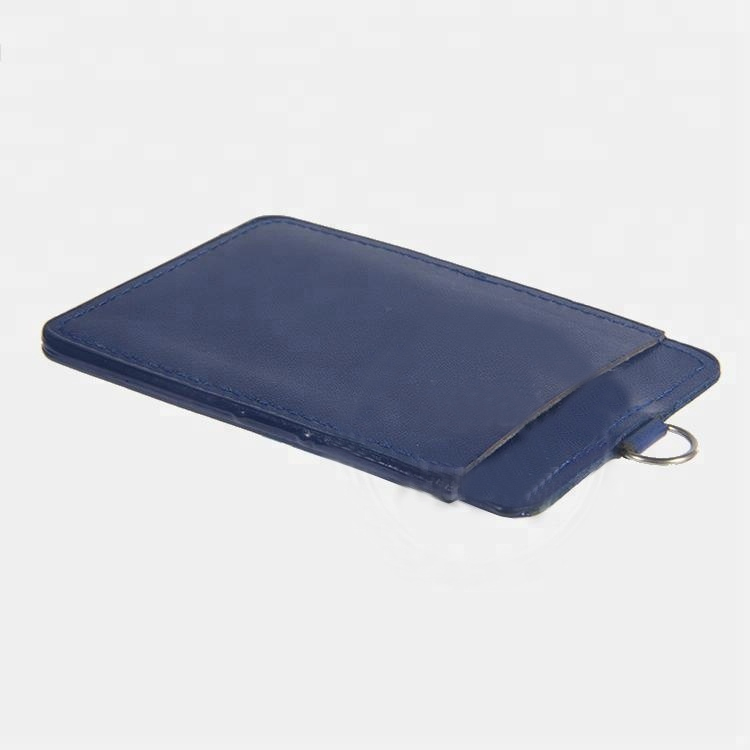 PU Leather ID Badge Holder 1