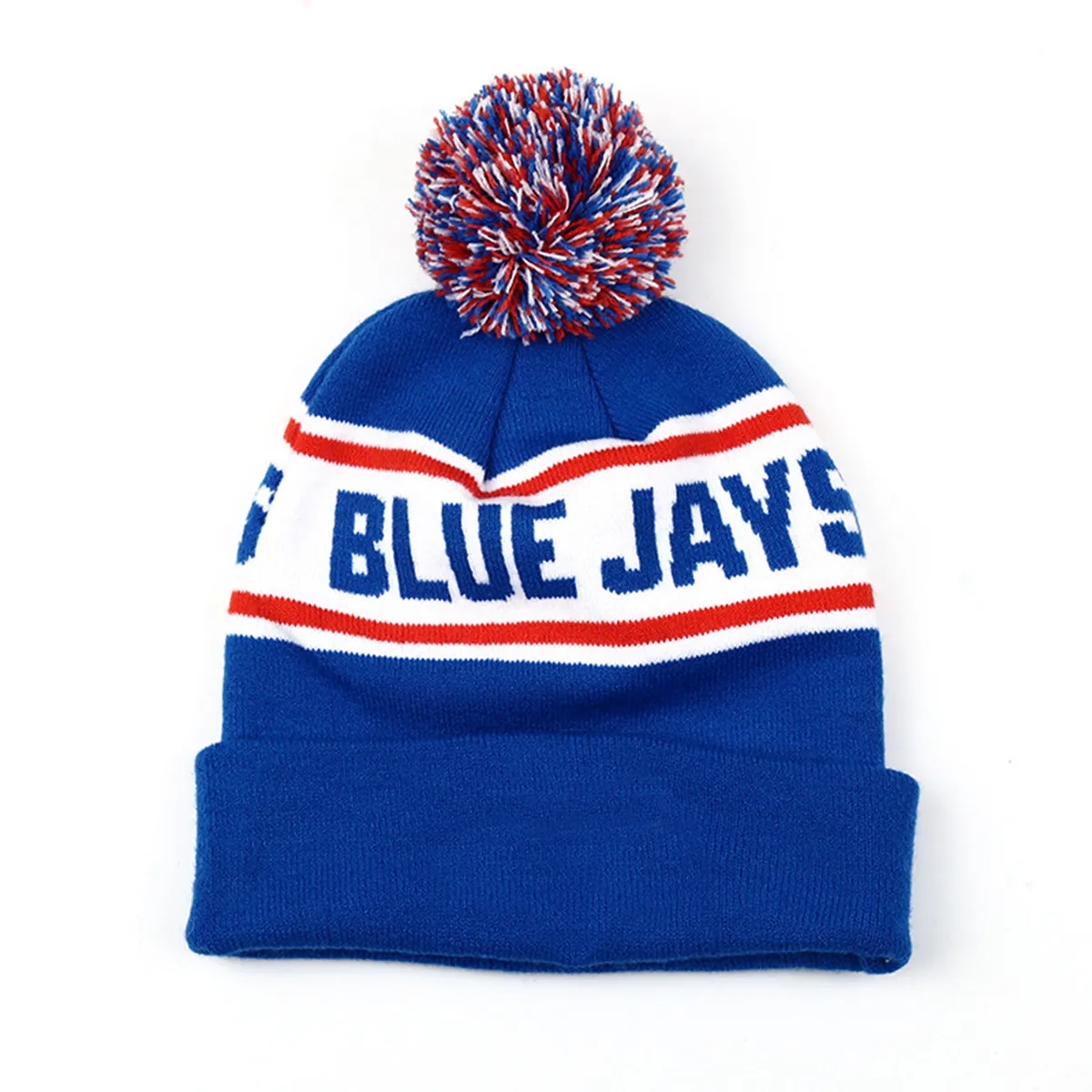 Acrylic Winter Pom Beanie Hat 3