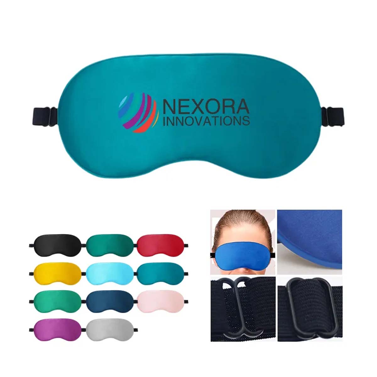 Breathable Polyester Sleep Mask for Deep Rest 6