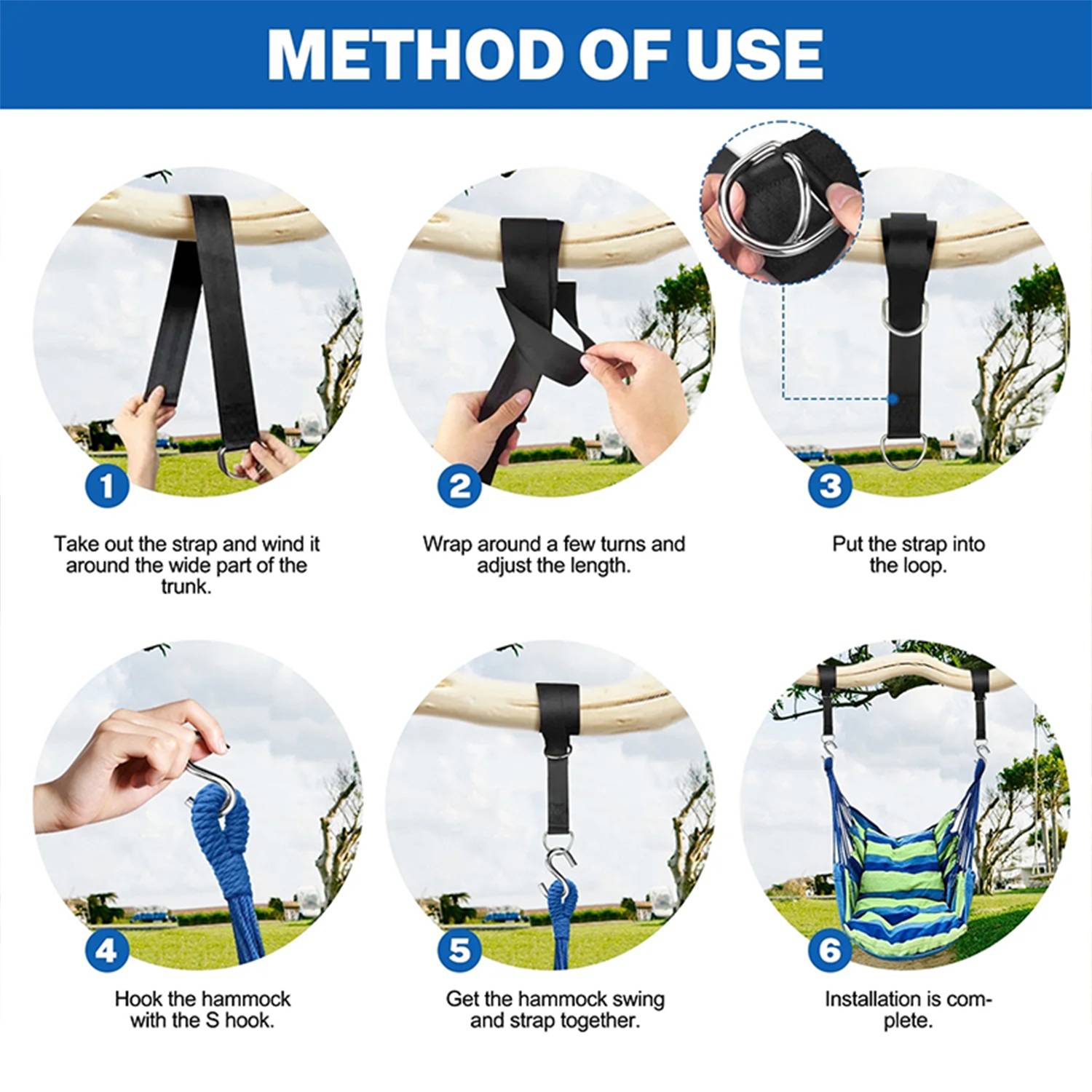 Portable Hammock Swing Chair 7