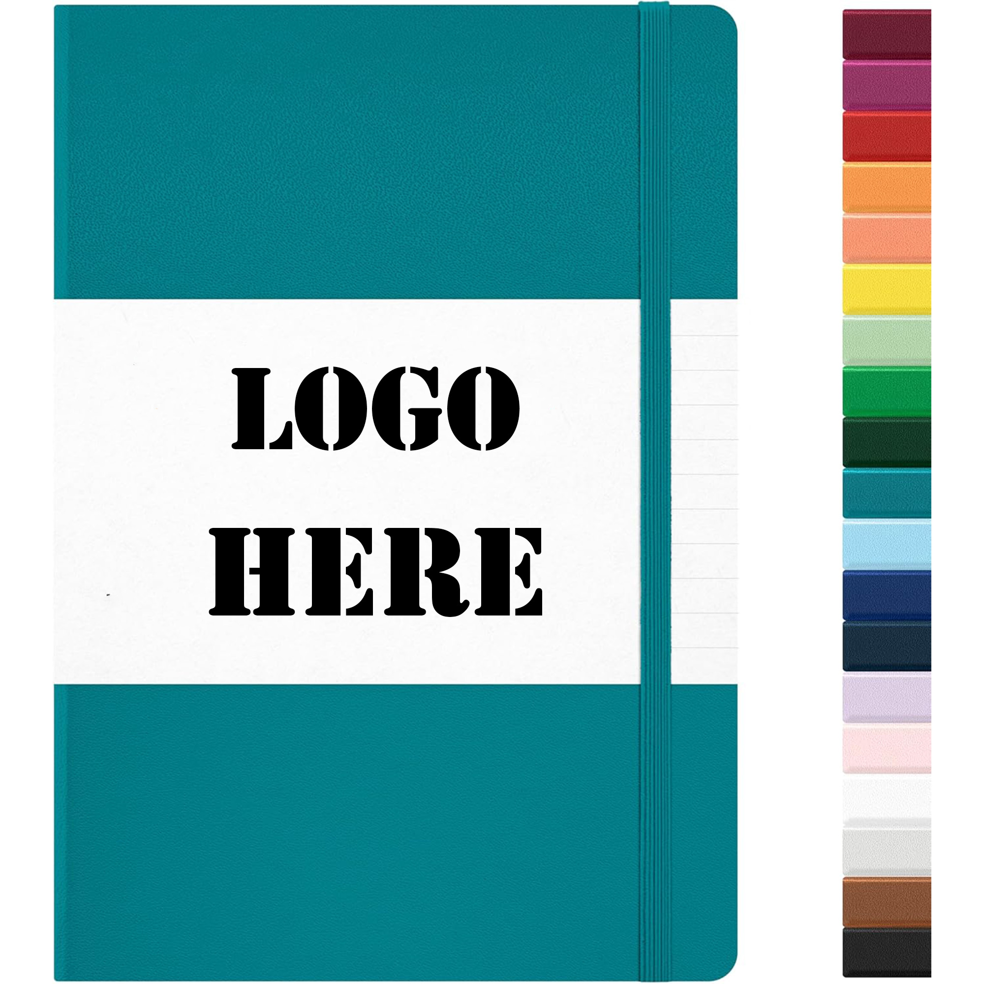 MOQ 50pcs A5 Color Strap Notebook 2