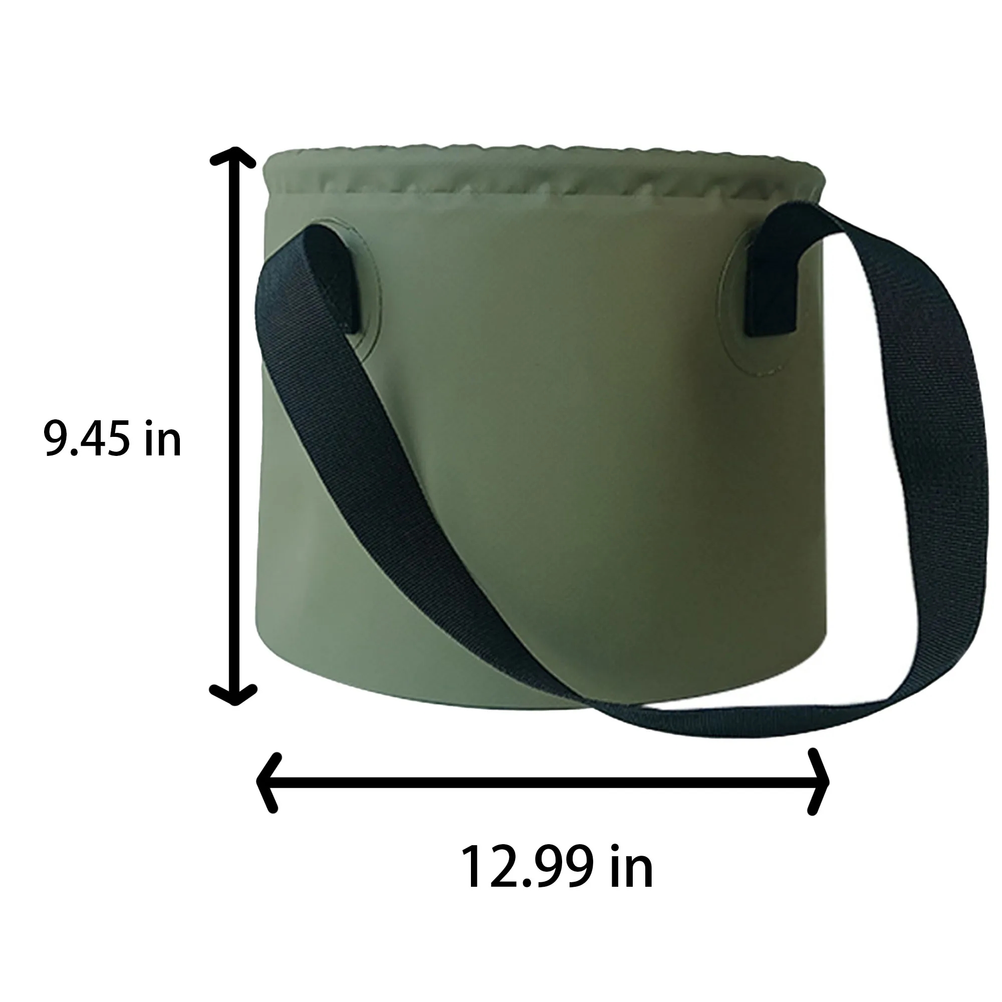 Collapsible Outdoor Water Bucket PVC 3