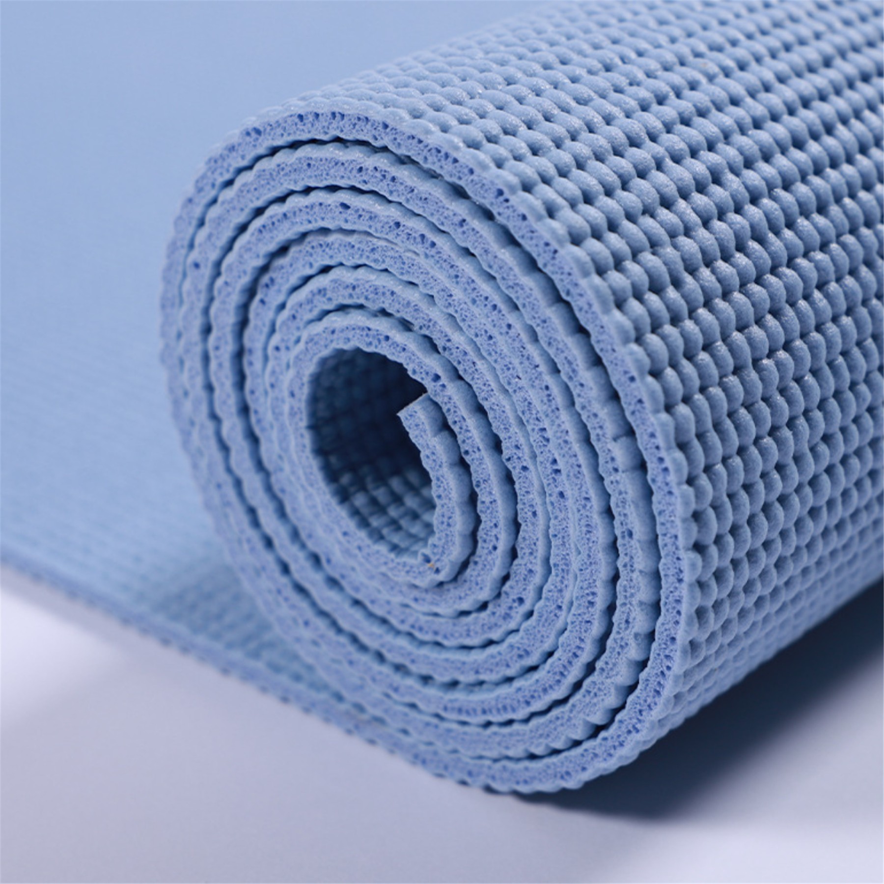PVC Yoga Mat with Carrying Strap 2