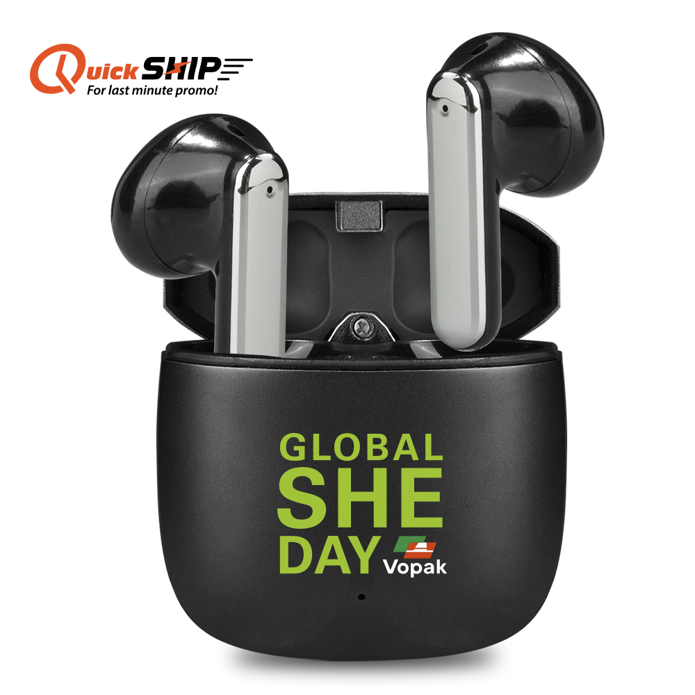 Lloyd Black Metal Wireless Earbuds 11