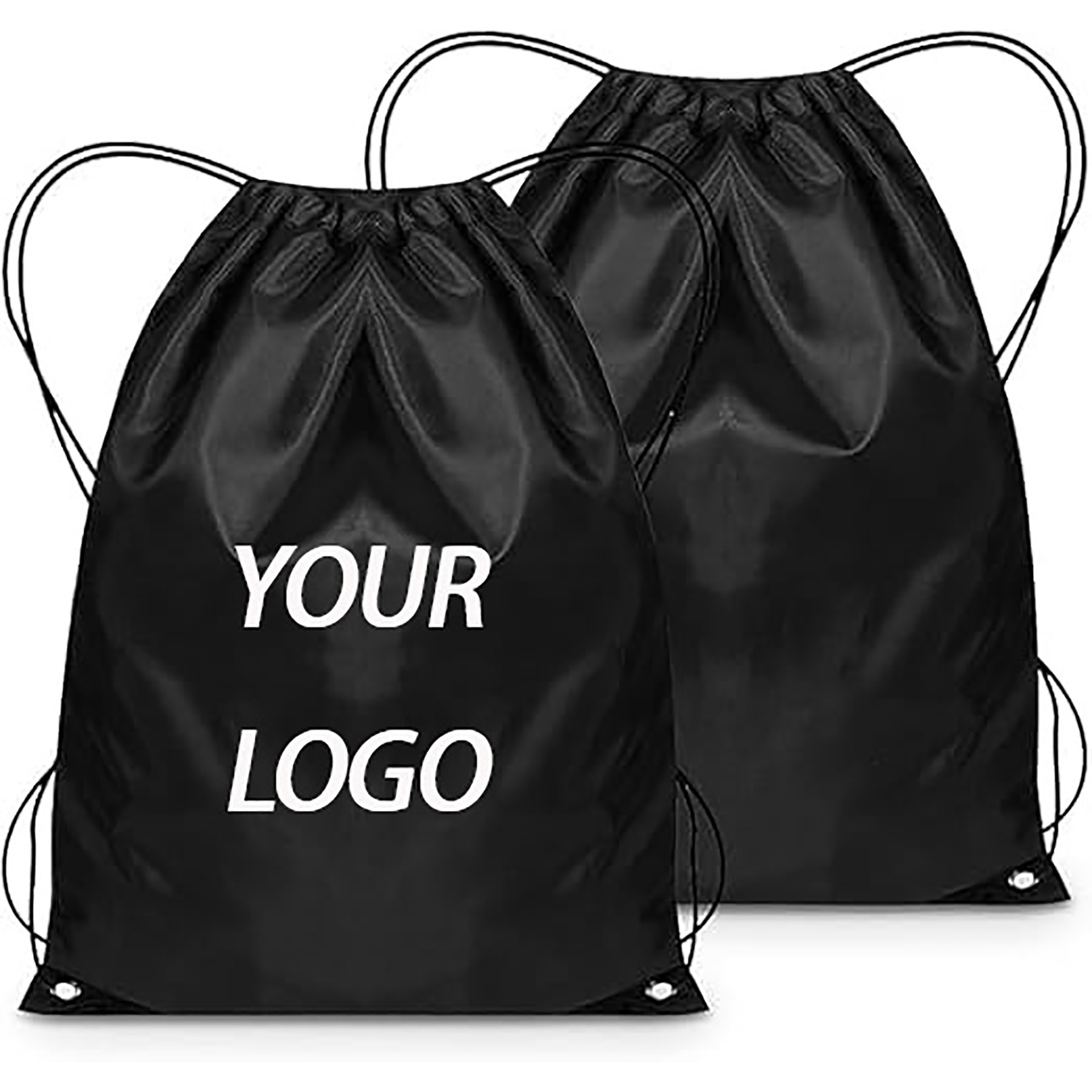 Sport Storage Polyester Drawstring Backpack