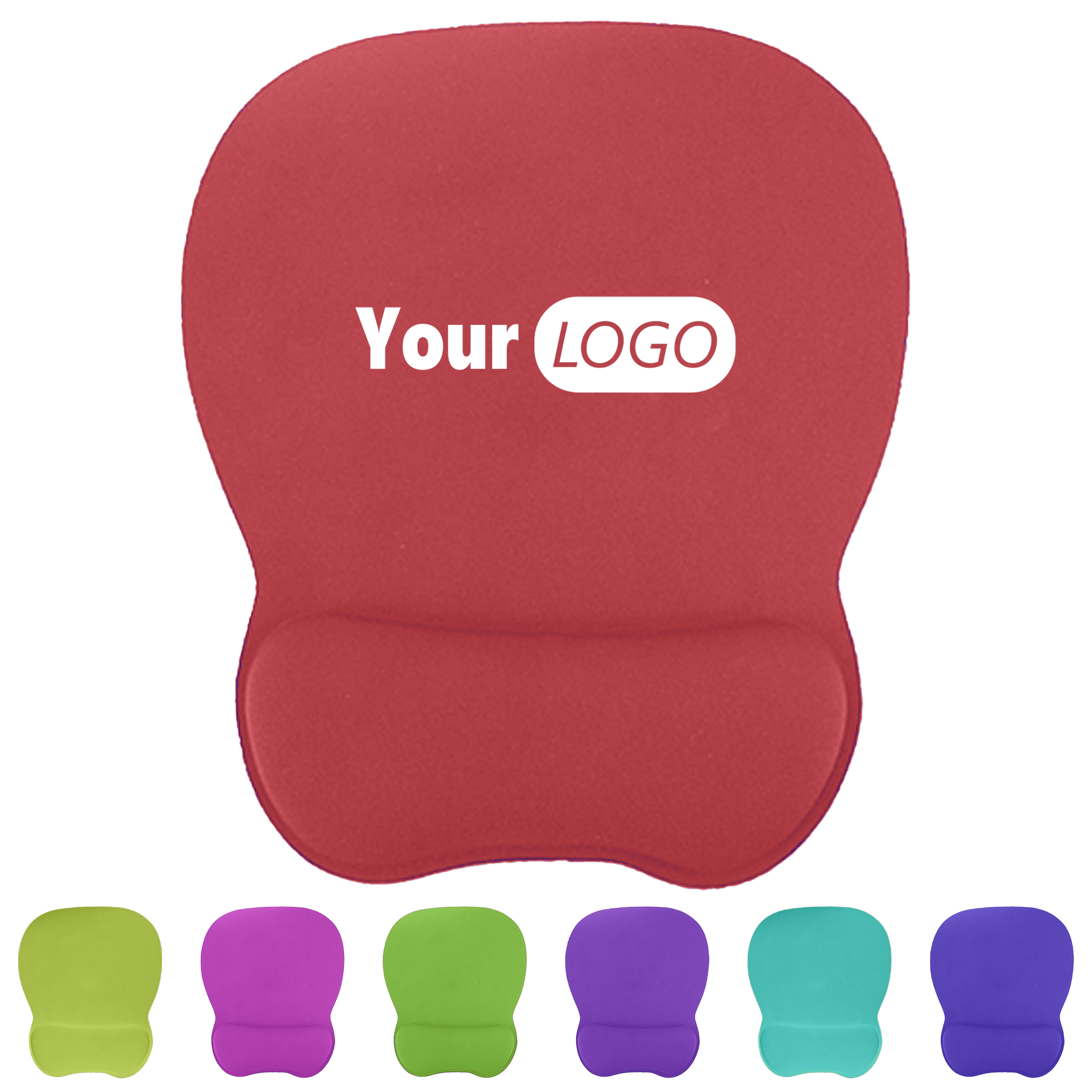 Natural Rubber Non-Slip Mouse Pad With Comfortable Wrist Rest 6