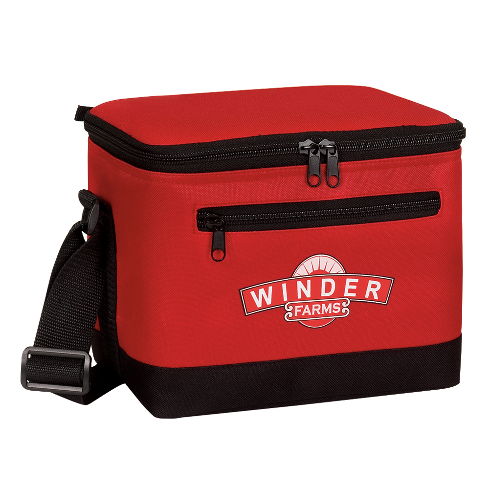 Two-tone Insulated 6 Pack Cooler 6