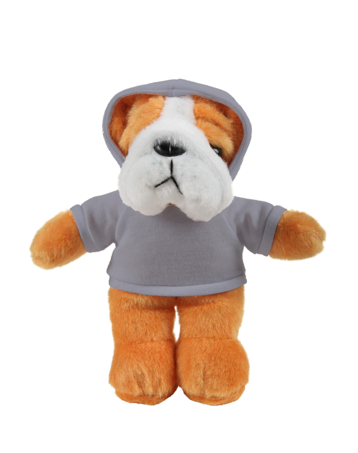 soft plush Bulldog with hoodie 10