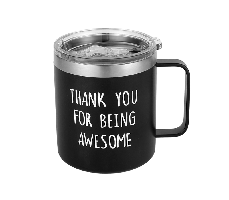 Stainless Steel Camping Mug, 12 oz. 6