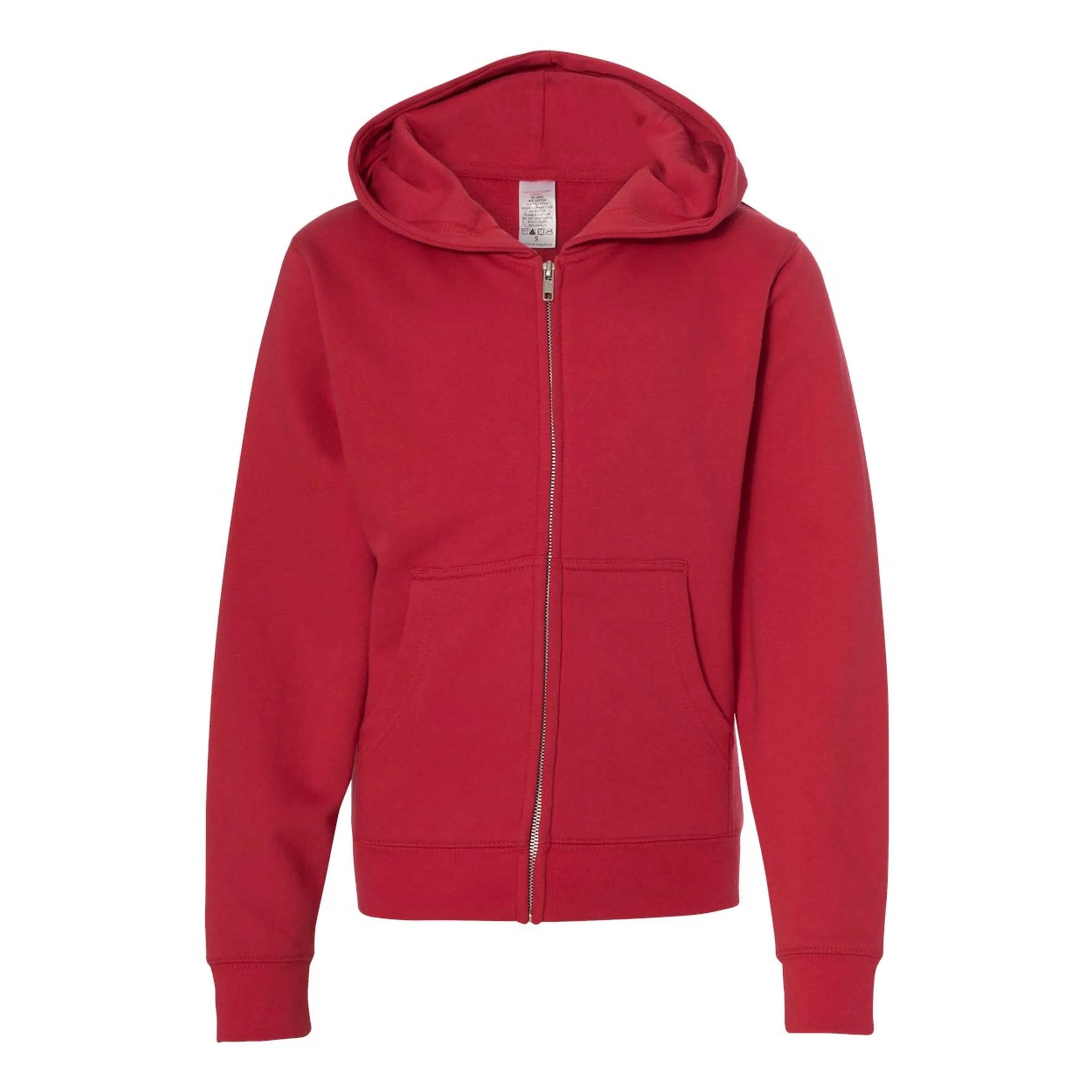 Independent Trading Co. Youth Midweight Zip Hooded 28