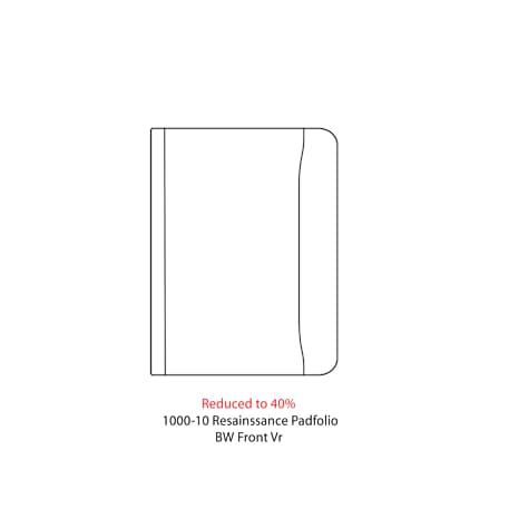 FSC® Mix Renaissance Zippered Padfolio 30