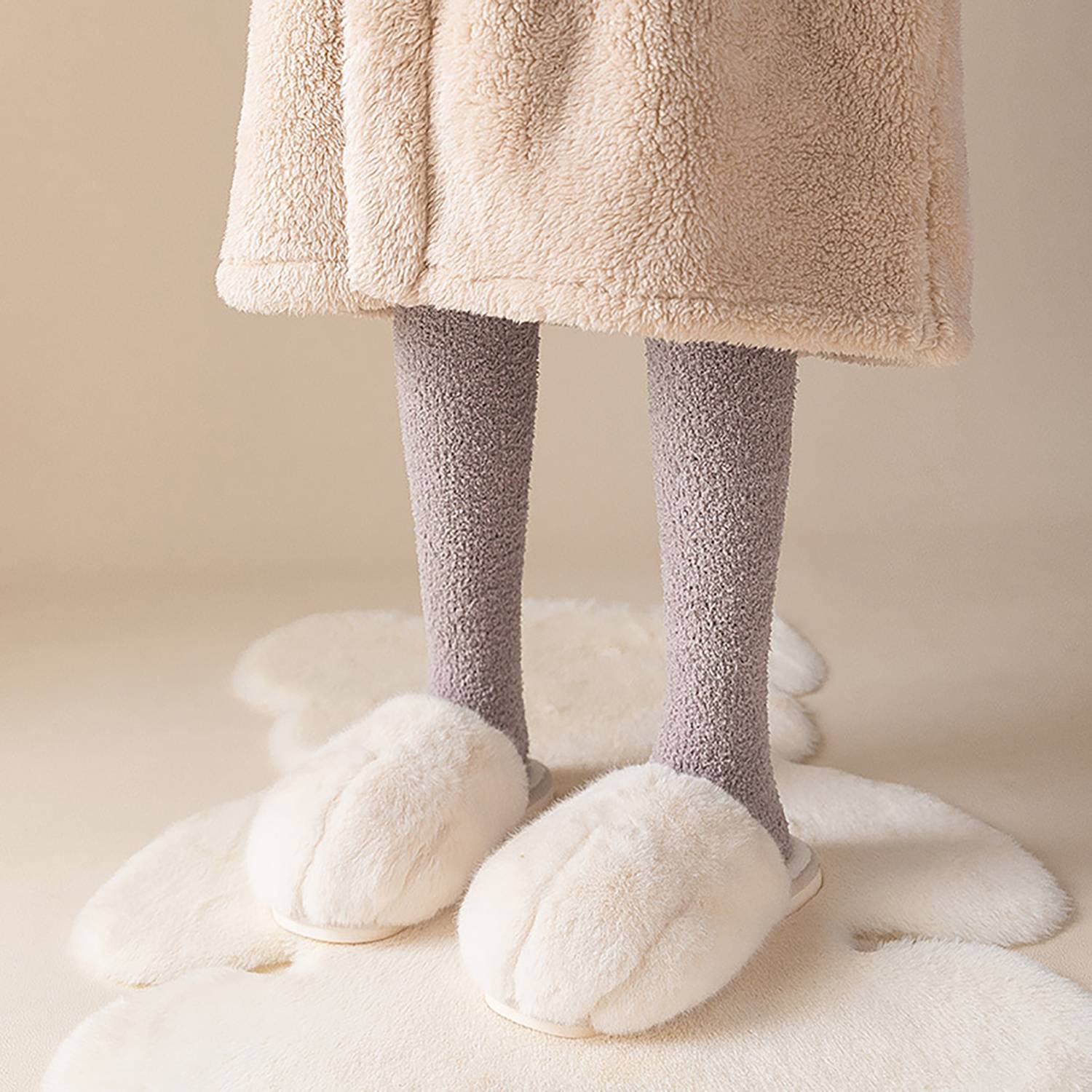 Women's Winter Warm and Comfortable Thigh-High Socks 6
