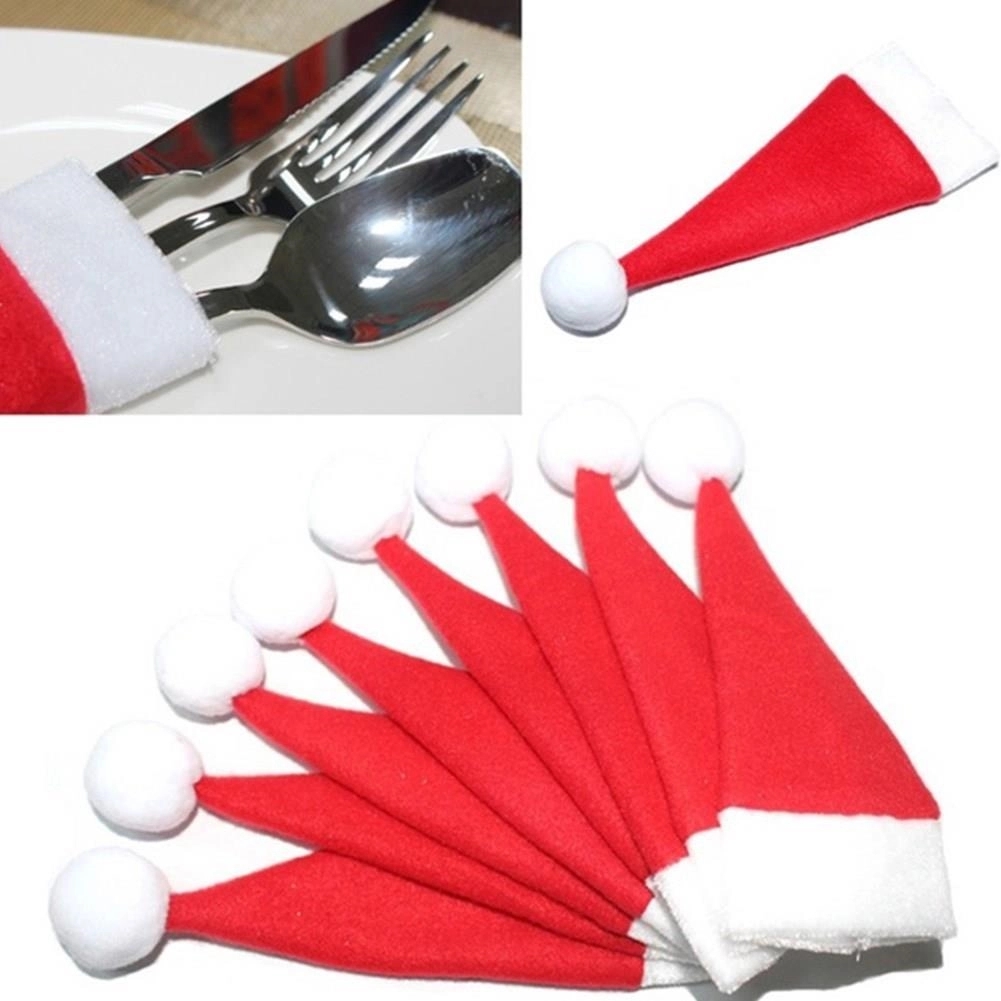 Christmas items Christmas knife and fork set Christmas bottl 2