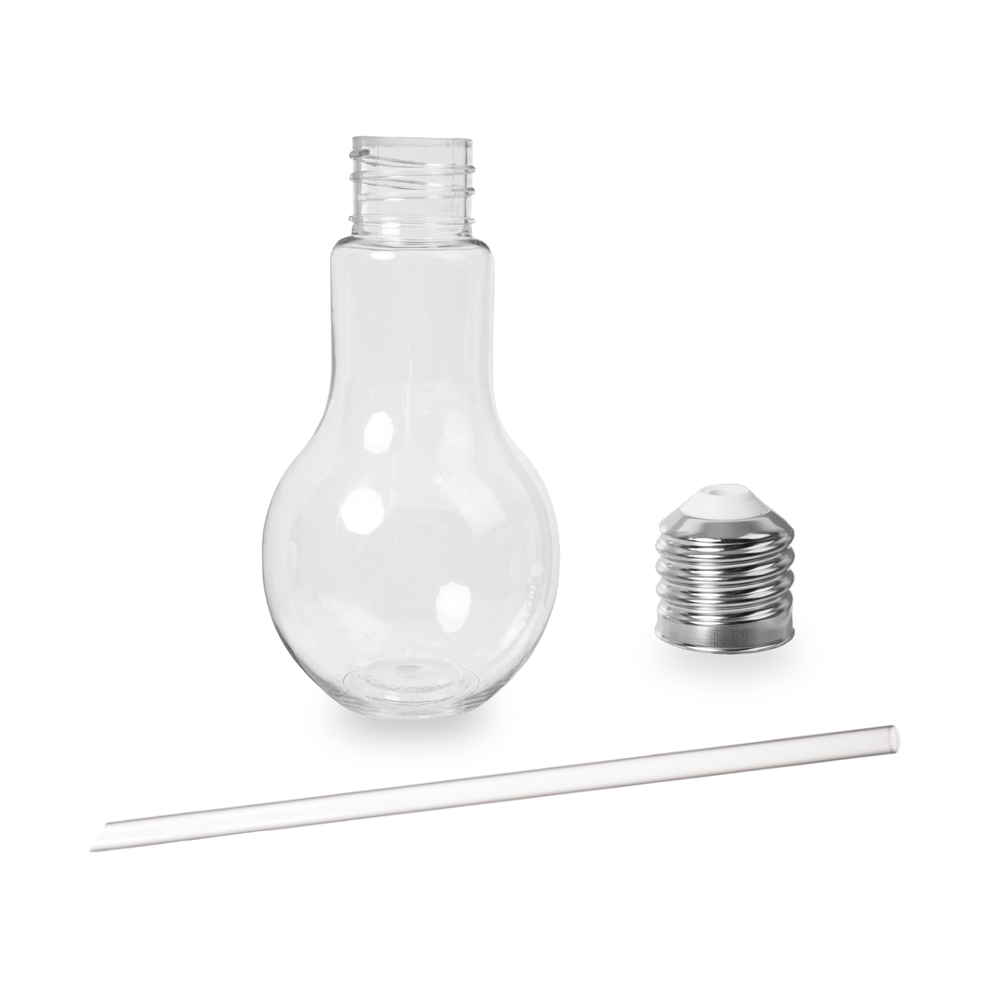 16oz Light Bulb Cup with Straw 8