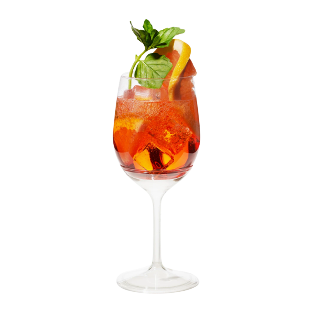 14 oz. Stemmed Plastic Wine Glass (Detachable) 3