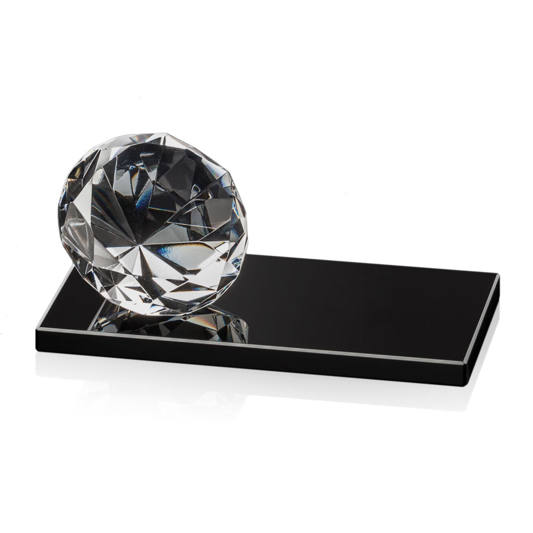 Gemstone Award on Black - Diamond 11