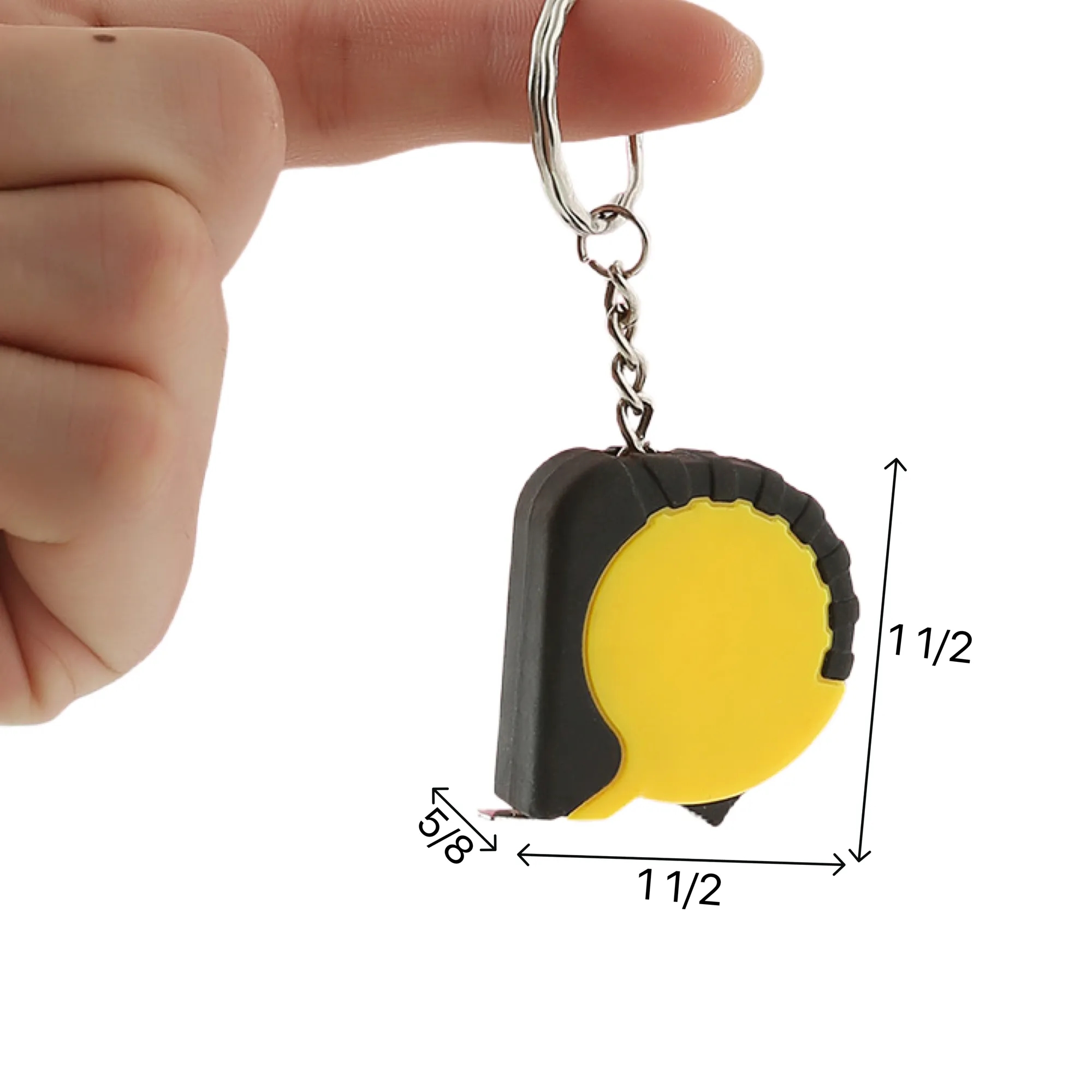 1m/3ft Mini Tape Measure Keychain 1
