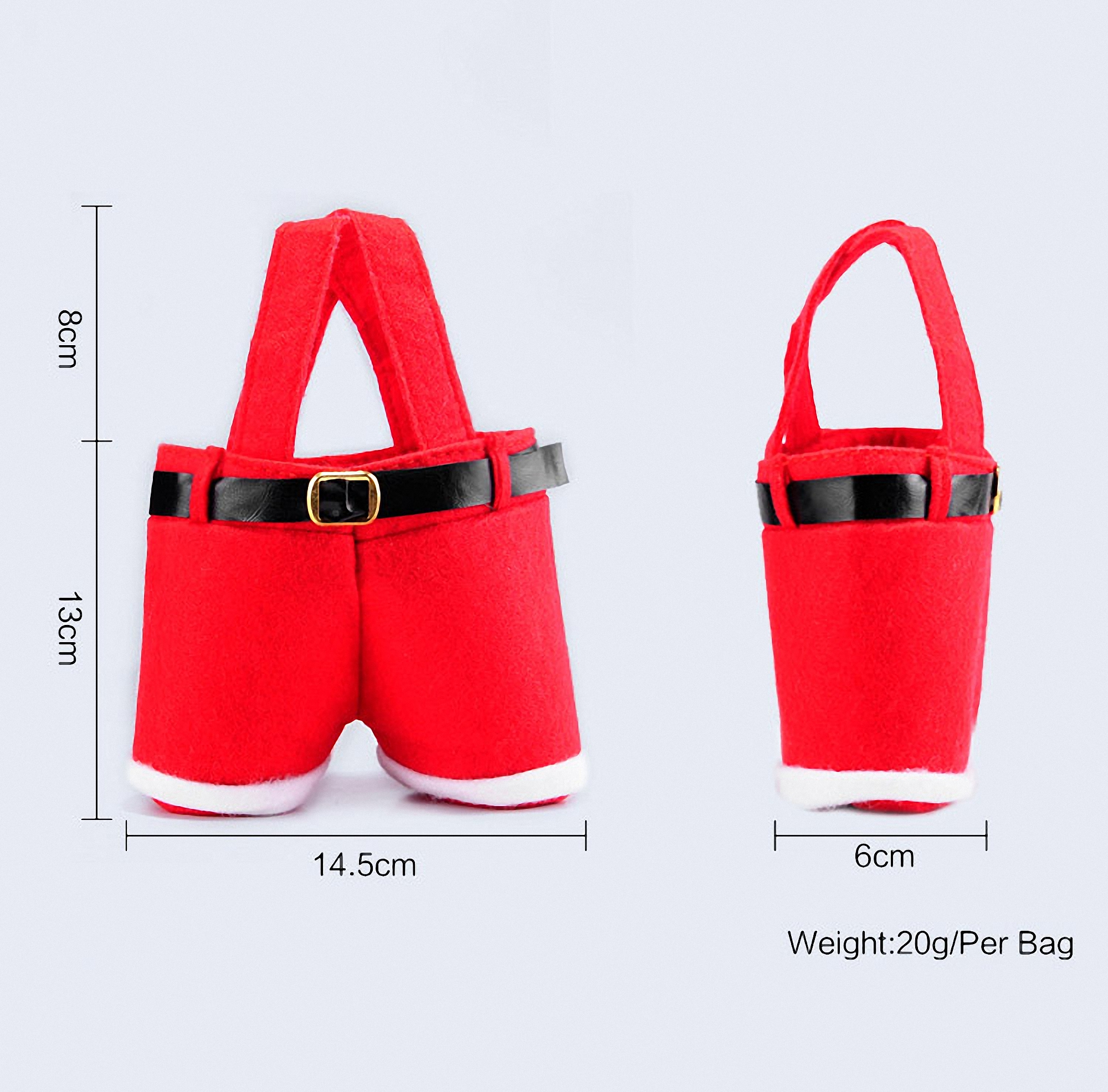 Santa Pants Gift Bag for Treats 2