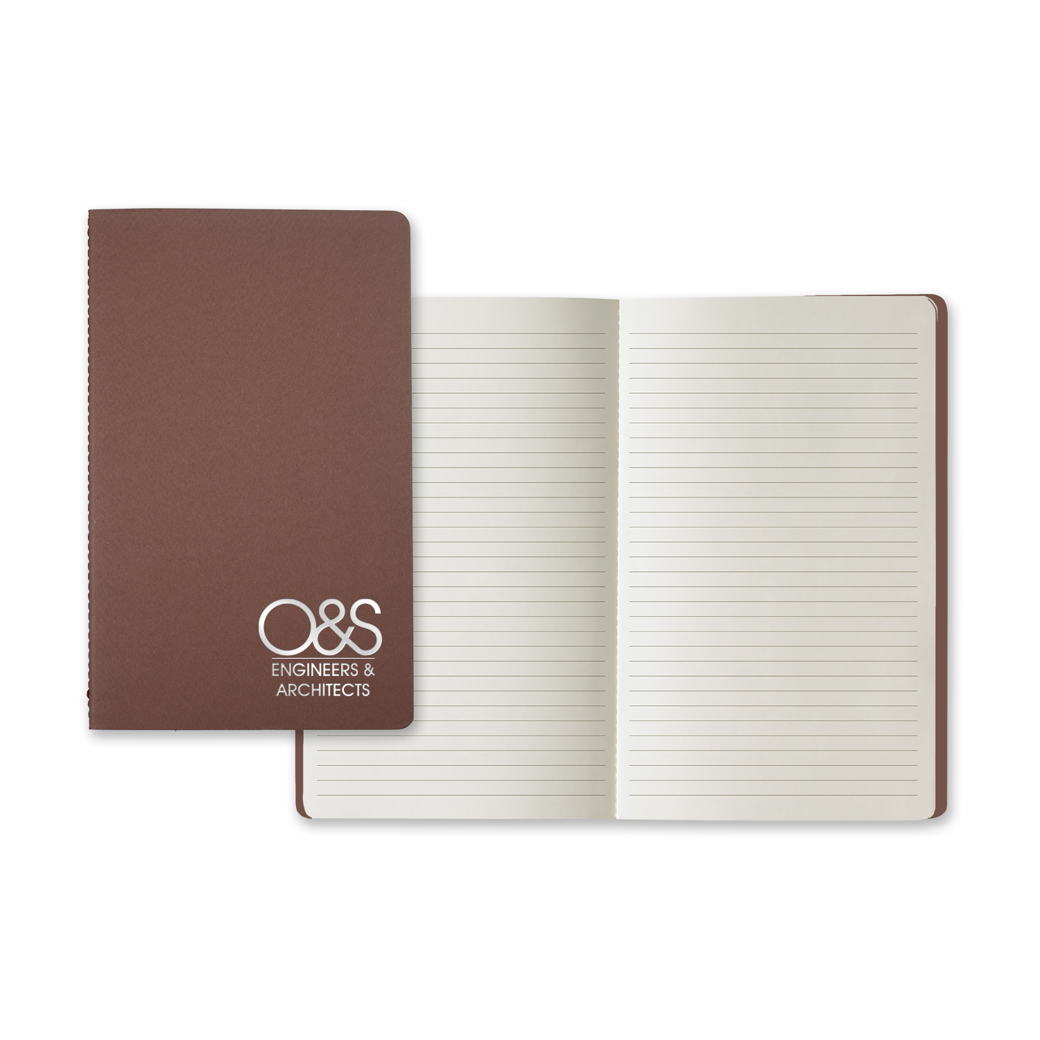 Castelli Prisma Medio Saddle Stitched Lined Ivory Page Journal 19