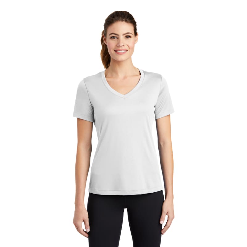 Sport-Tek Women's PosiCharge Competitor V-Neck Tee. 76