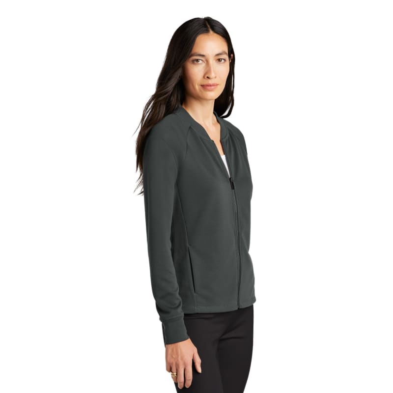 Mercer+Mettle Women's Double-Knit Bomber 12